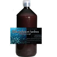 Sardines & Anchovies oil in 1 liter