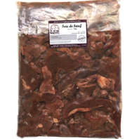 Foie de boeuf morceaux 3 kg 3