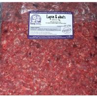 Haché Lapin & abats 2kg